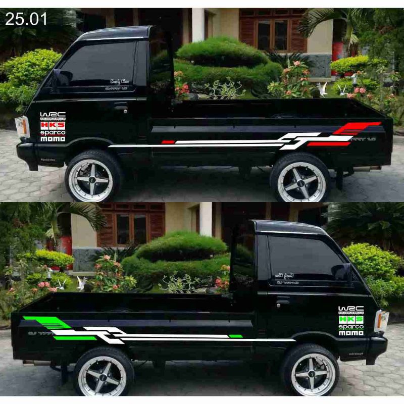 Sticker mobil pickup all new carry sticker mobil pickup carry grand max l300 terlaris stiker mobil j
