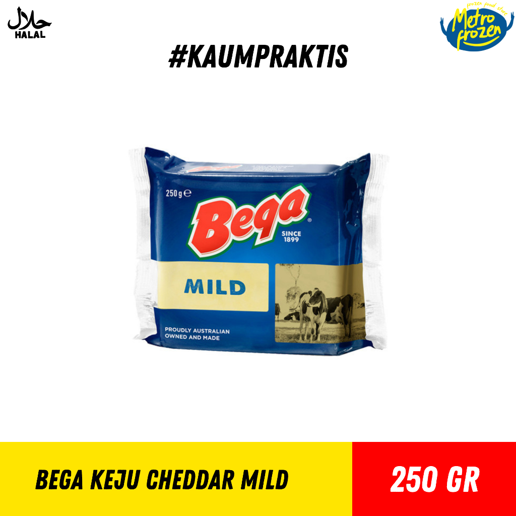 

BEGA Cheese Cheddar Mild 250gr //BEGA Extra Tasty 250gr //BEGA Cheese super slices 250gr