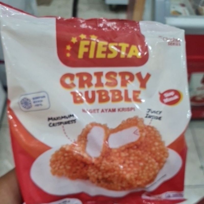 

FIESTA NUGGET CRISPY BUBBLE 400GR