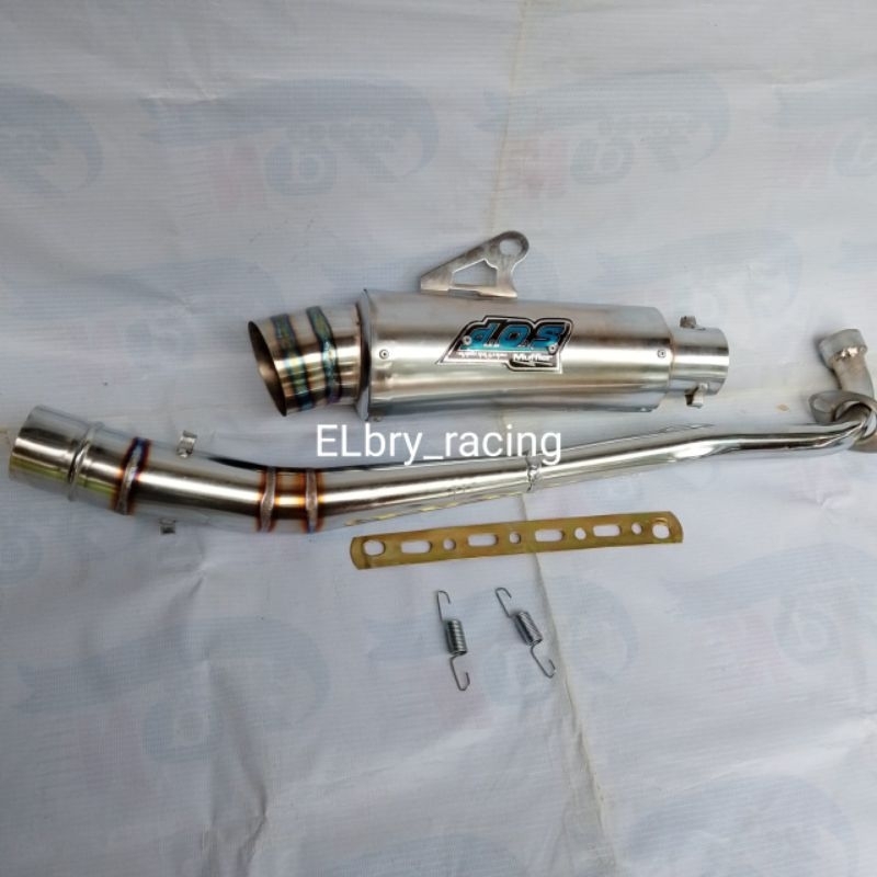 knalpot racing DOS untuk motor supra x 125,astrea grand, smash/Titan, crypton, karisma, Jupiter z