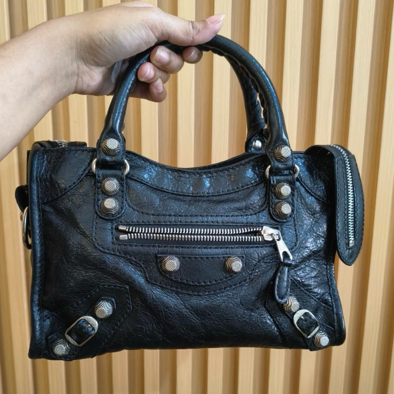 Balenciaga Mini City Bag 2018 - Black (PRELOVED)