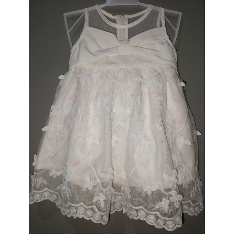 [PRELOVED] Dress Ribbon Hello Kitty Sanrio