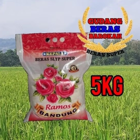 

BERAS PREMIUM SUPER RAMOS BANDUNG 5KG,10KG,20KG