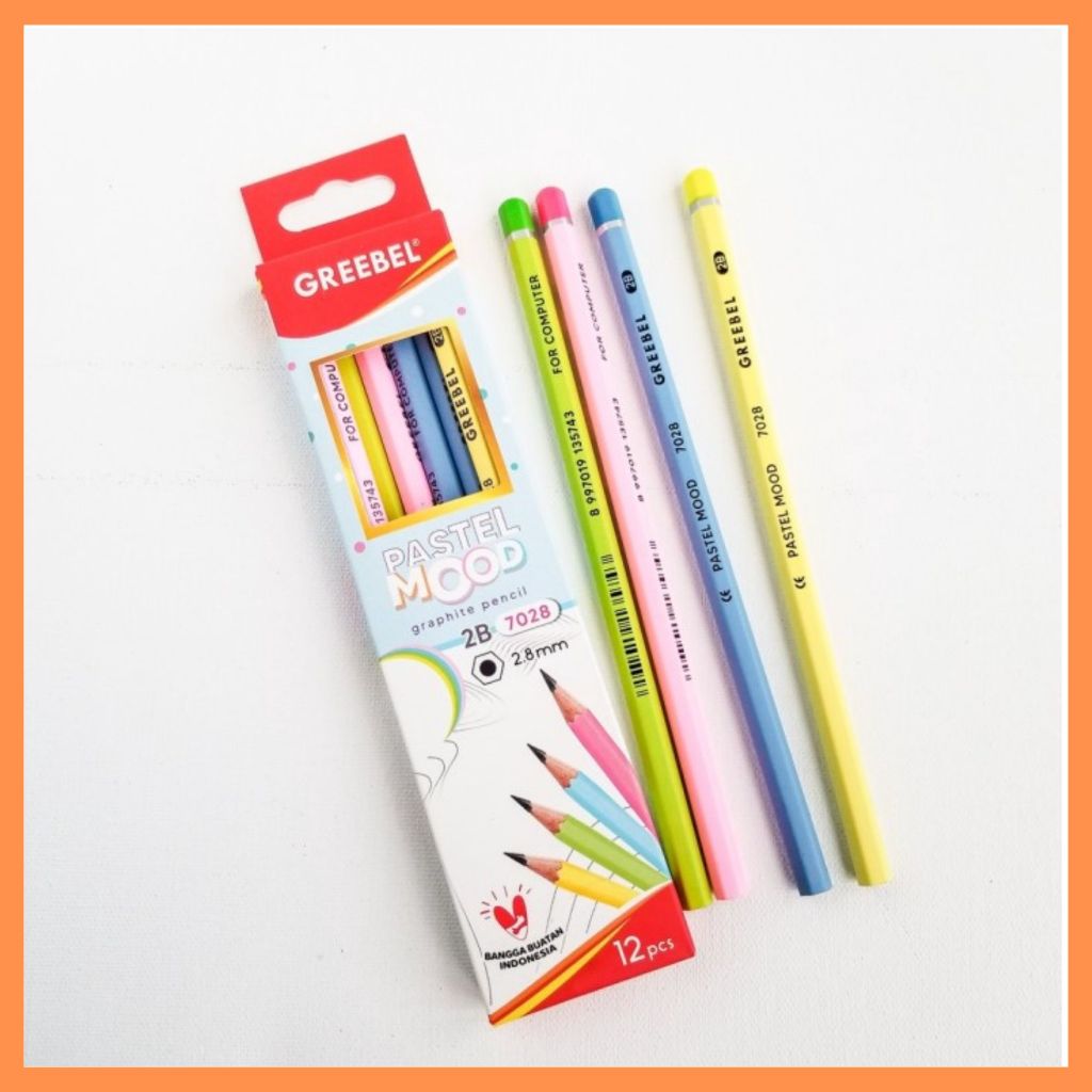 

Greebel Pensil 2B PASTEL MOOD 7028