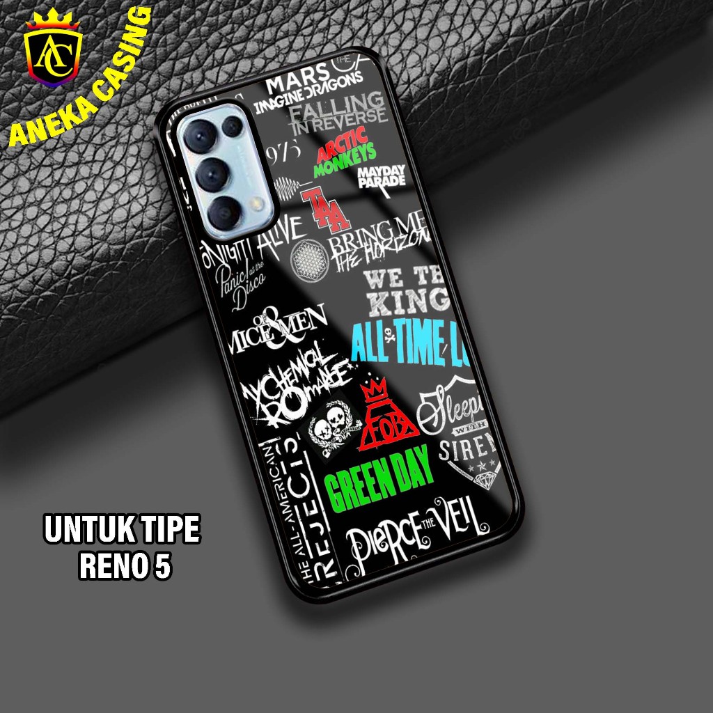 Case OPPO RENO 5 Hardcase Glossy casing Hp OPPO RENO 5 Terbaru [Motif - MOTIF 22] - Aneka Case Mengk