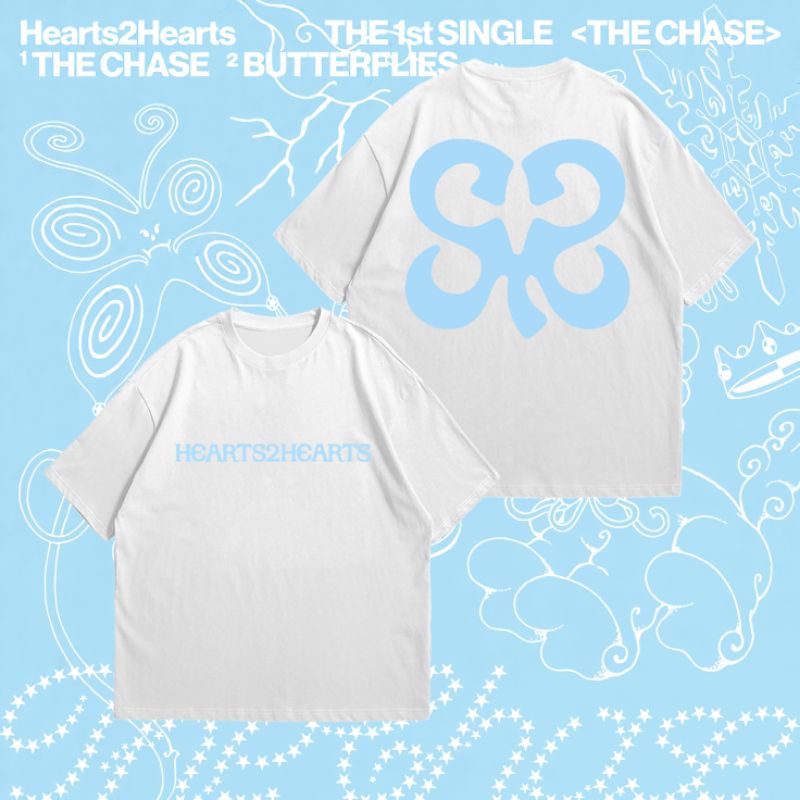KAOS HEARTS2HEARTS | T-SHIRT H2H HEARTS 2 HEARTS MERCH | COMBED PREMIUM 24s | UNISEX