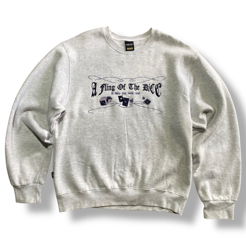 CPGN STUDIOS "22AW" Cracking Border The Dice  Logo Sweatshirt