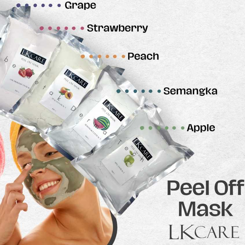 LKCare Masker Peel Off BPOM 500gr Peel Off Mask / Masker Peel Off