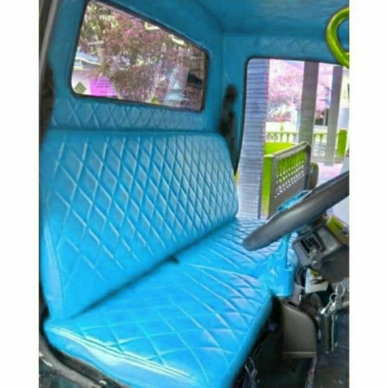sarung jok mobil polos pikup ss, t120, putura, cery 10, tersedia buat semua jenis mobil pikup, truk 
