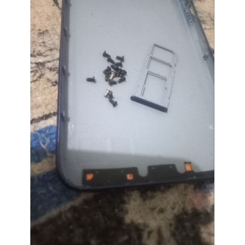 simtray dan baud oppo a17 ori copotan hp garansi normal