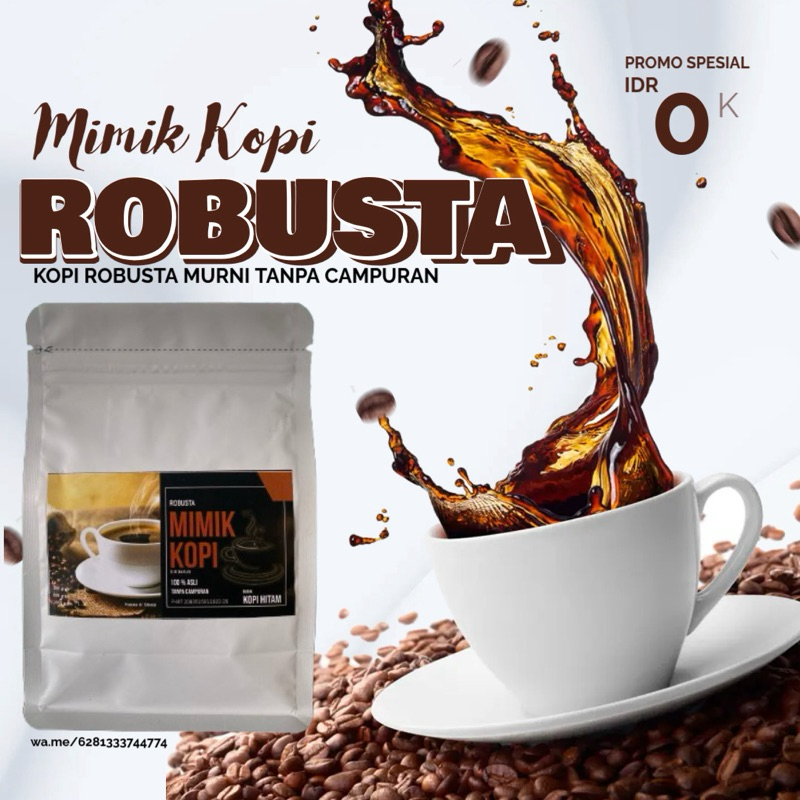 

[MURAH] Kopi hitam|Kopi Robusta|Kopi Bubuk |250gr|Kopi Asli