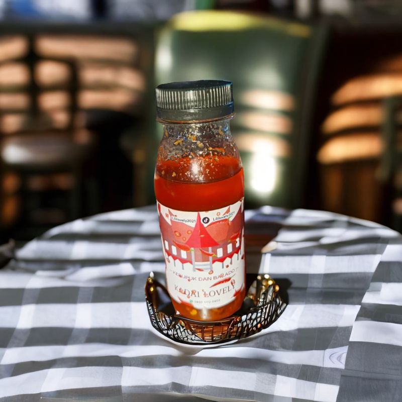 

Chili oil padang kemasan 150 g pedas asin gurih