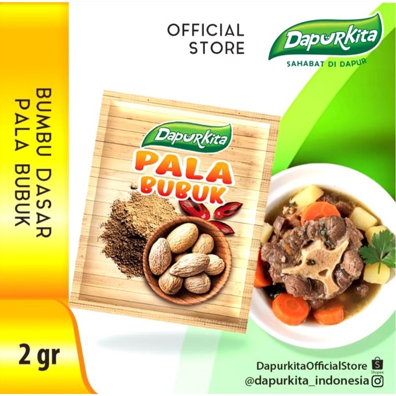

DAPUR KITA PALA BUBUK 2 GR