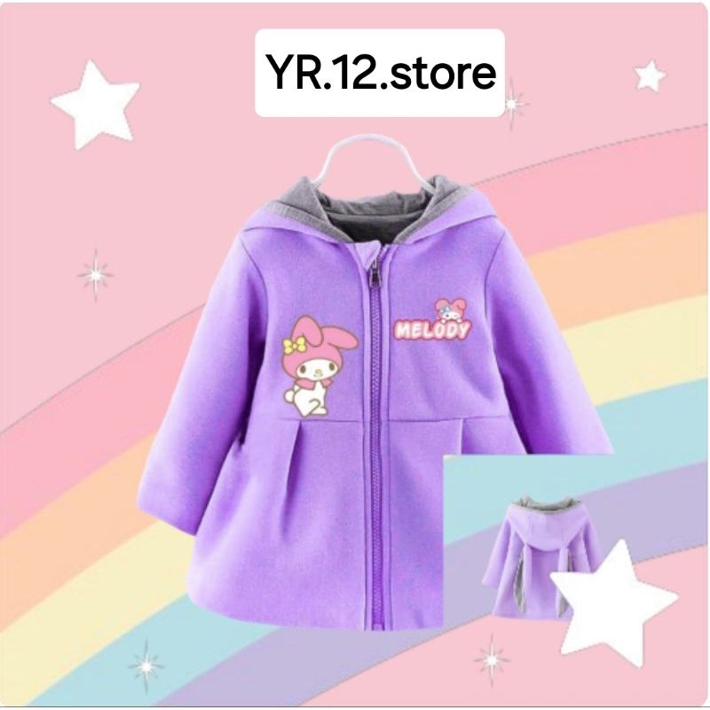 Kuromi Hoodie Anak Perempuan