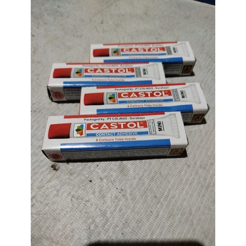 

12 pcs lem castol lem serbaguna perekat super ampuh