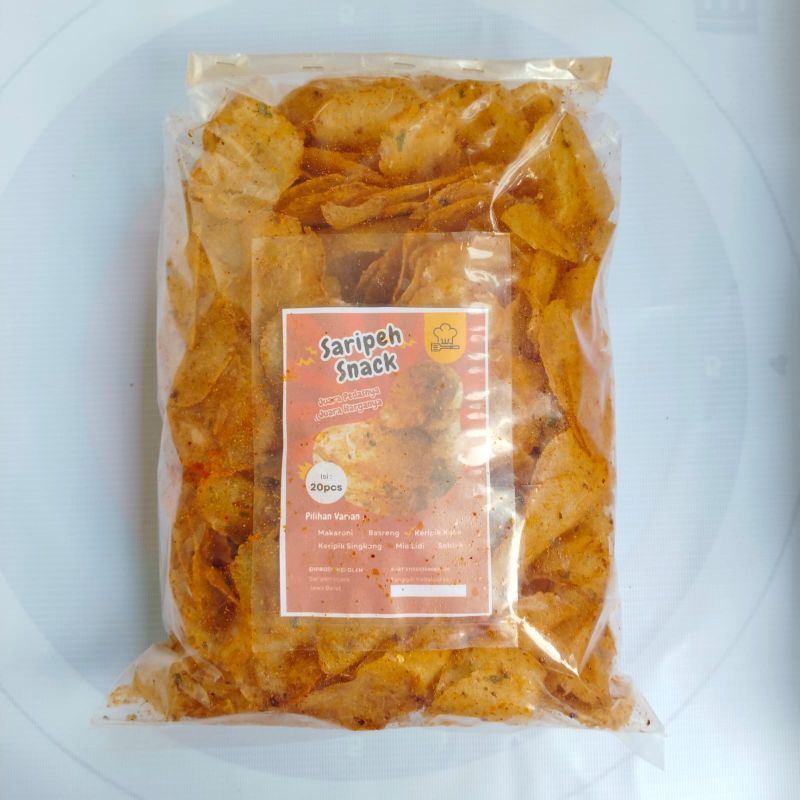 

SERBA 200 gram CEMILAN SARIPEH BASRENG KERIPIK KACA CIMOL KERING KERUPUK SEBLAK KERING BETON RAFAEL KOIN COMRING original Pedas Daun Jeruk Kriuk saripeh snack