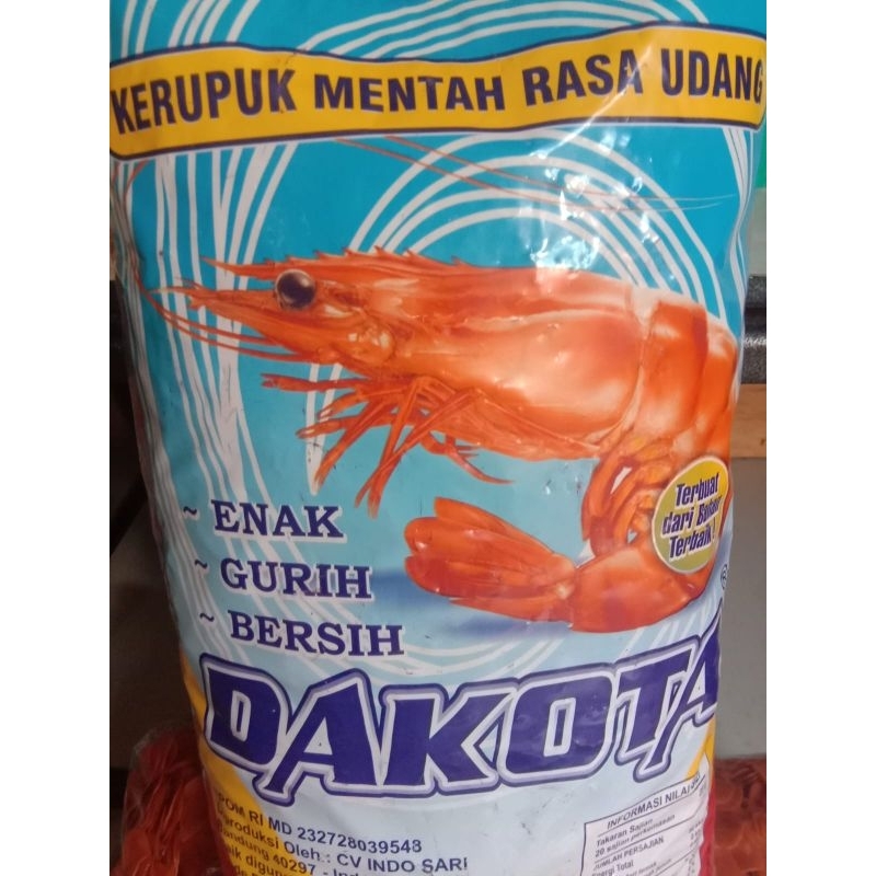 

Kerupuk Udang Mentah Dakota