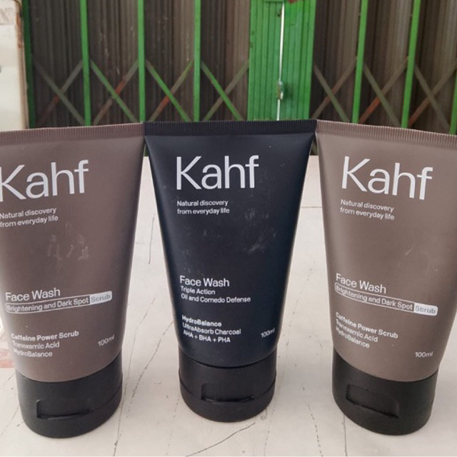 KAHF FACEWASH / sabun wajah pria