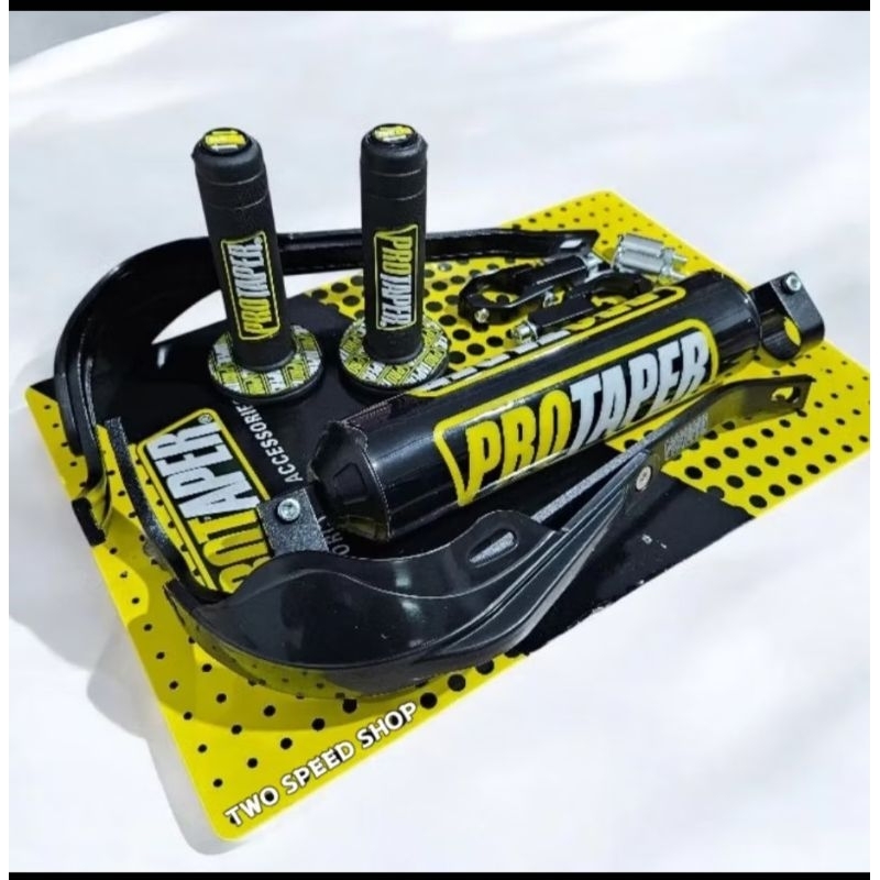 Paket komplit Handguard Protaper + Busa Palang Stang + Grip Donat Protaper D-tracker Supermoto KLX T