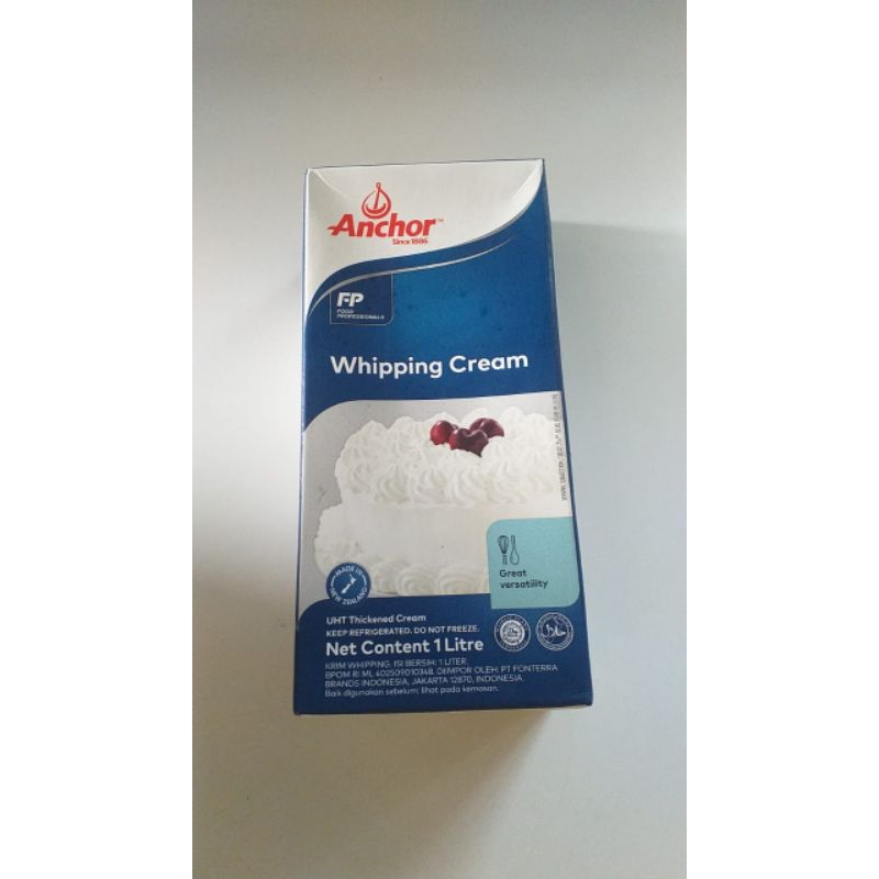 

Anchor whipcream whipped cream whip cream 1L 6pcs