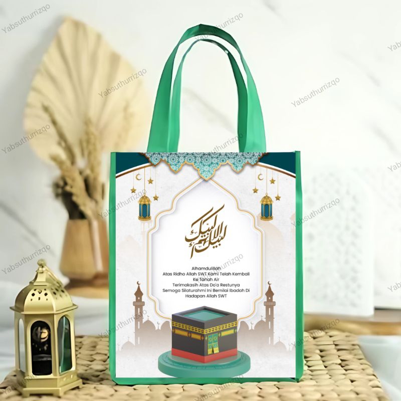 

Tas Souvenir Haji dan Umroh/Souvenir Haji dan Umroh/Tas Spundbond Custom/Tas Souvenir Custom