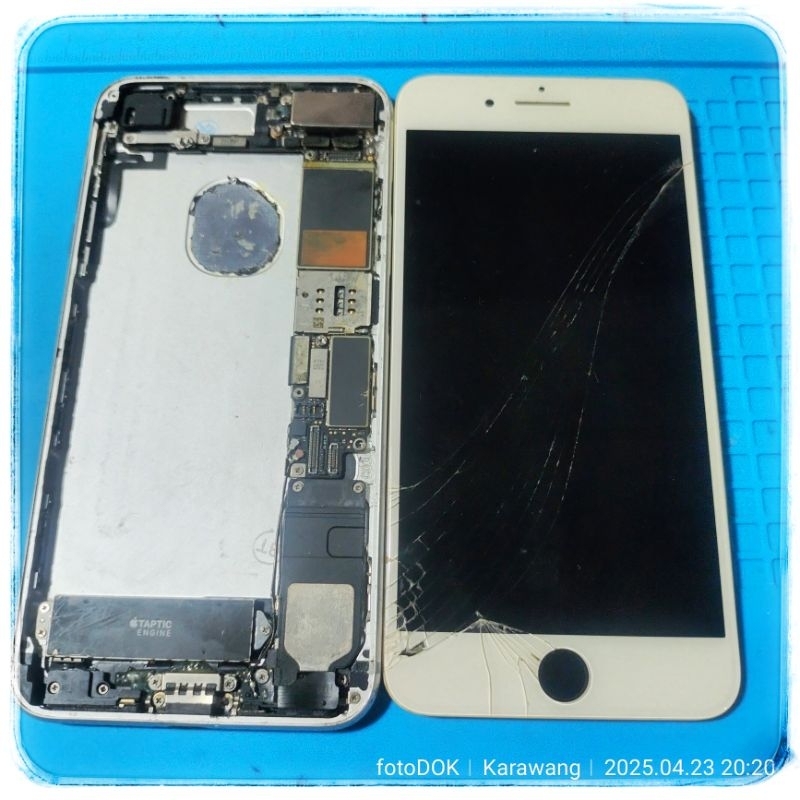 iPhone 7 plus (7P 7+) Silver 00 GB | matot | FMi Gambling | 1 Unit tanpa batre | Non iBox --- [ baha