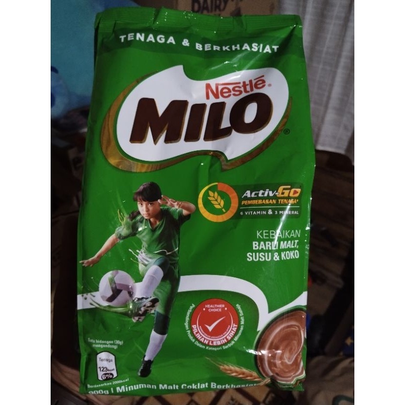 

Milo Reffil 900gram Activ-Go per dus new original