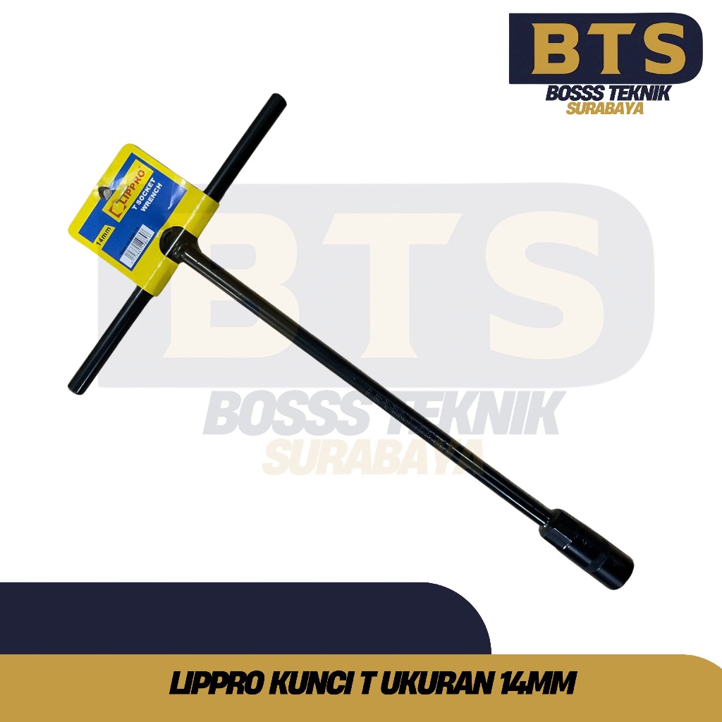 Lippro Kunci T Socket 14 Mm / Kunci Sok T / Kunci T Sock LIPPRO Kunci Sok T 14 mm SATUAN - Sock Sock