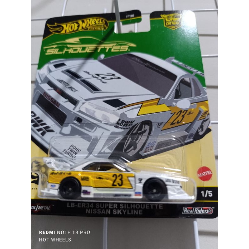 hot wheels LB- ER34 super silhouette nissan skyline