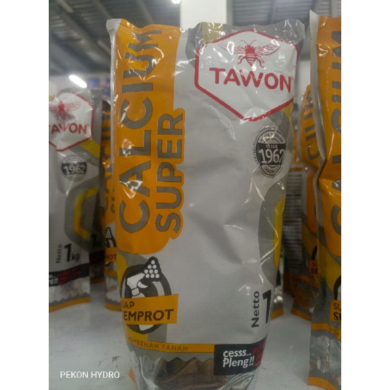 PUPUK CALSIUM SUPER TAWON 1 KG KALSIUM OKSIDA 54%