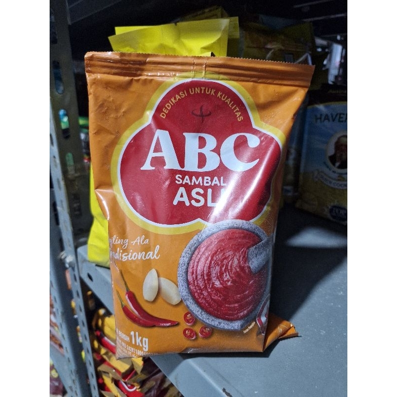 

Saus Sambal ABC 1kg Kemasan Bantal