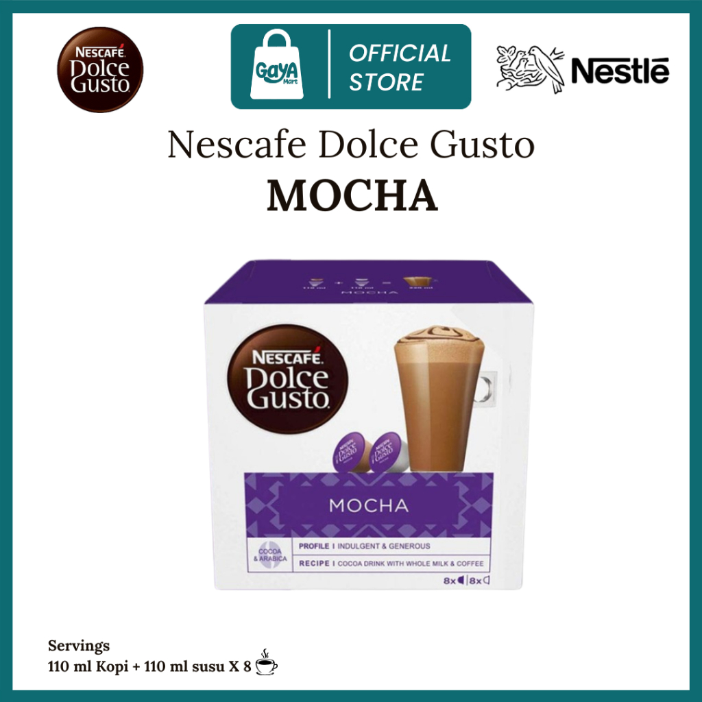 

Capsule Kopi Nescafe Dolce Gusto Mocha Original Nestle