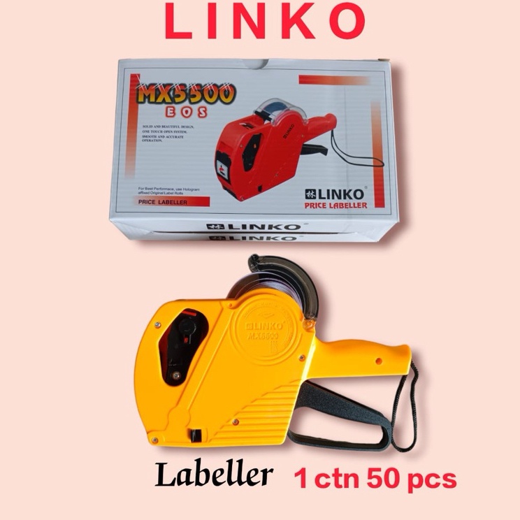 

Model Baru ALAT MESIN LABEL HARGA TUTUP PRICE LABELLER 1 BARIS 55 Linko