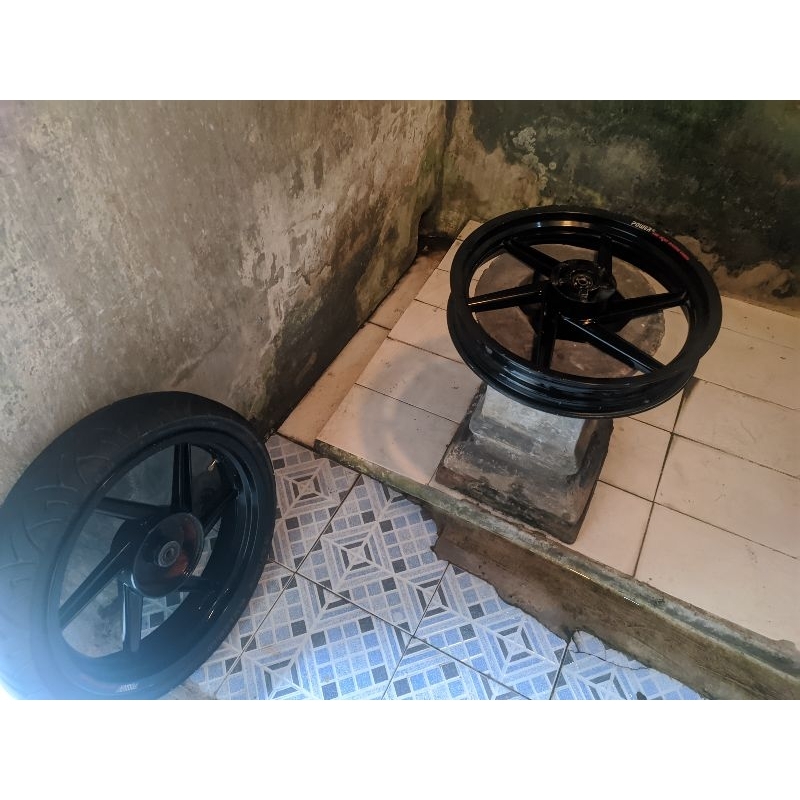 velg Tapak lebar power Vixion old