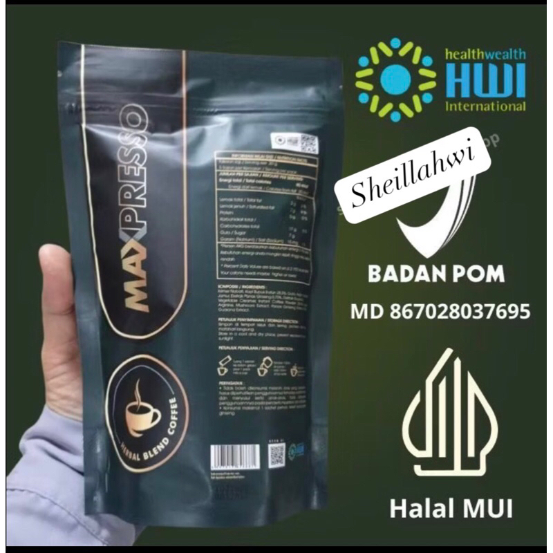 

MAXPRESSO || herbal stamina Pria Coffe Arabica