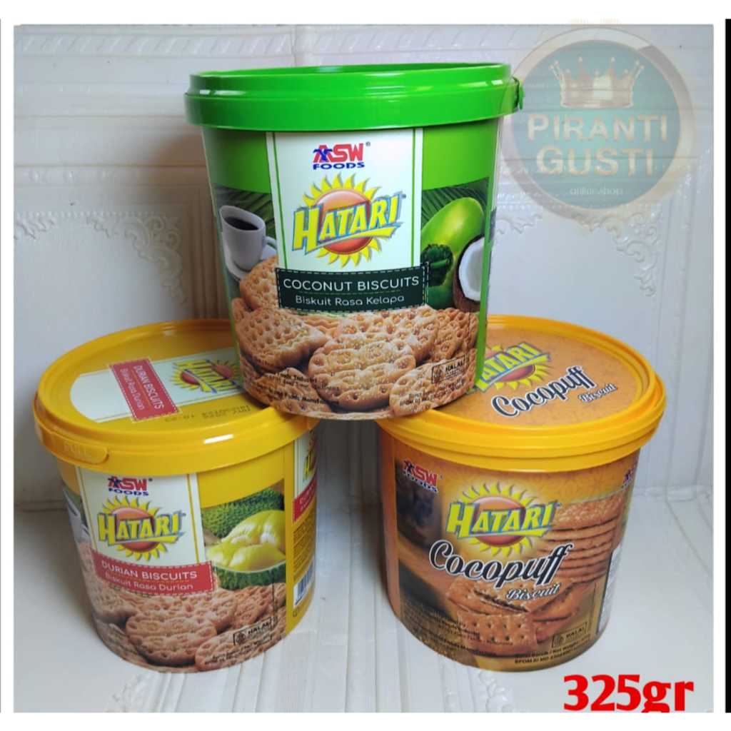 

Hatari biskuit kemasan JAR 325gr varian rasa