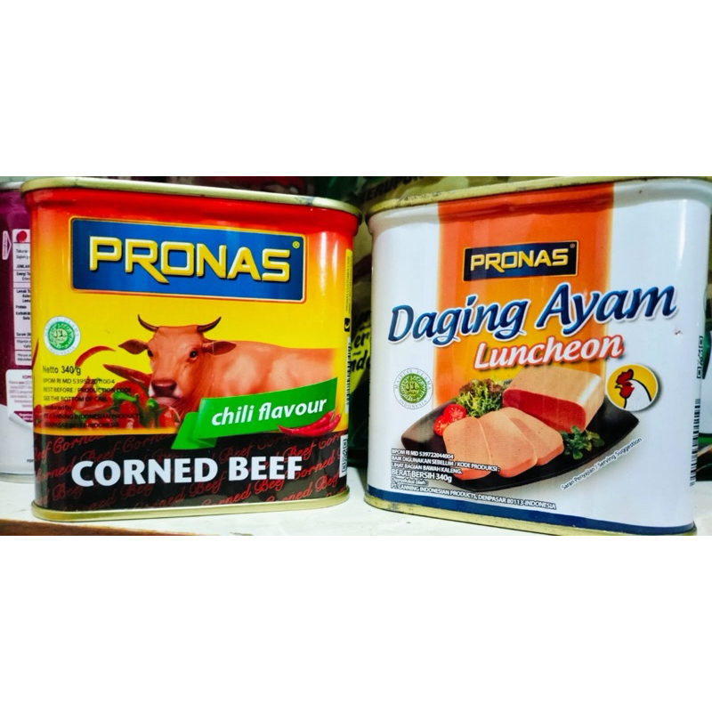 

Pronas corned beef dan ayam
