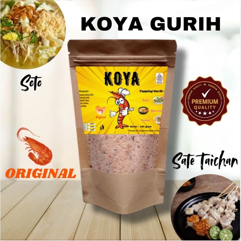 

Koya soto Premium Sate Taichan Bubuk koya Koya Soto bubuk Bumbu koya soto Lamongan Koya gurih Makanan Makanan instan