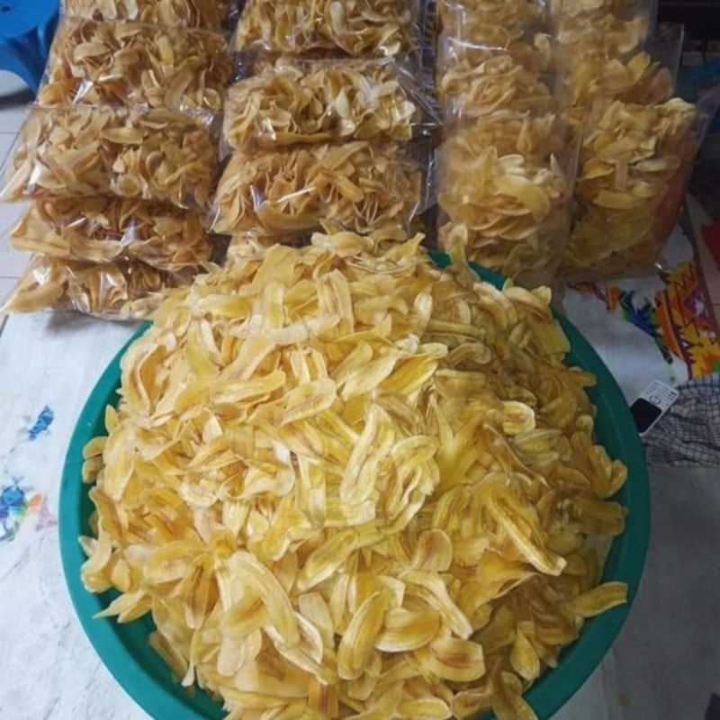 

Keripik Pisang Raja Nangka Original,Tawar Gurih 1 kg