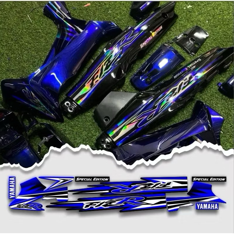 STRIPING FIZR VARIASI LIMITED SPECIAL EDITION FIZ R BIRU