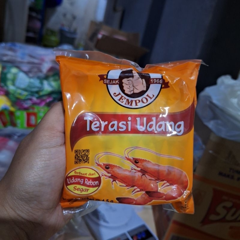

Trasi Udang Jempol 1 Pak isi 20 Sachet