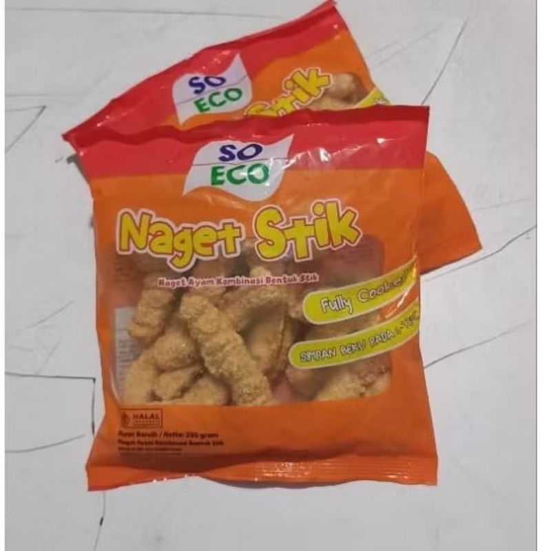 

so eco nugget stick-nugget ayam kombinasi 250 gr