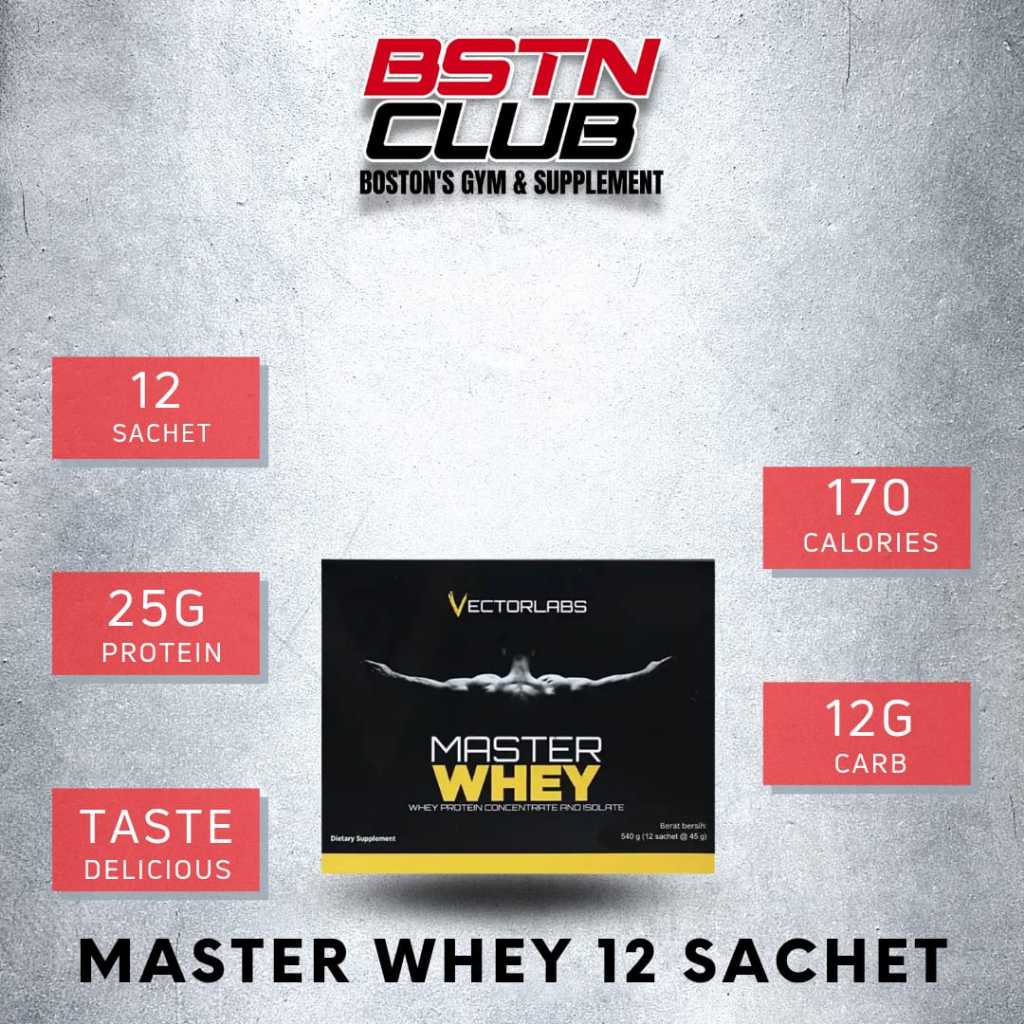 VECTORLABS MASTER WHEY 12 SACHET