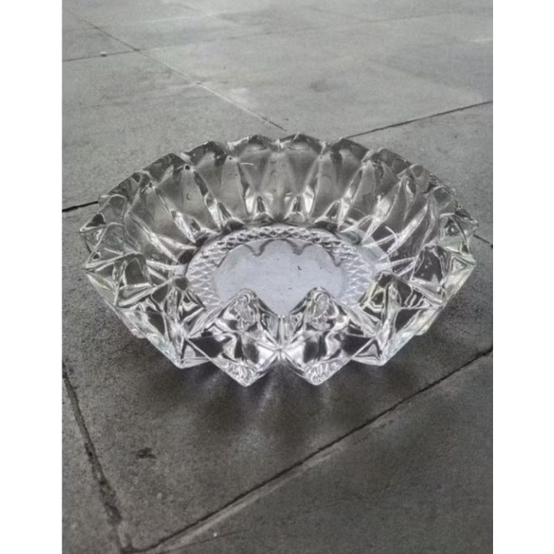 Asbak Kaca Kristal / Asbak Souvenir / Asbak Rokok