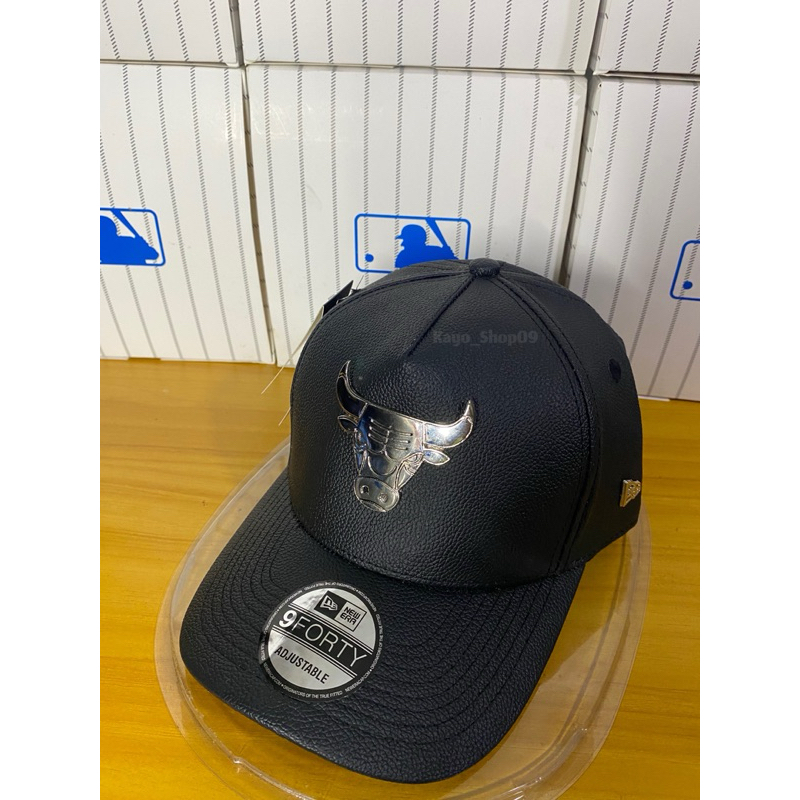 TOPI KULIT PRIA PREMIUM QUALITY TOPI FHASION BASEBALL LEATHER LOGO BESI BANTENG TOPI KULIT REAL PICT