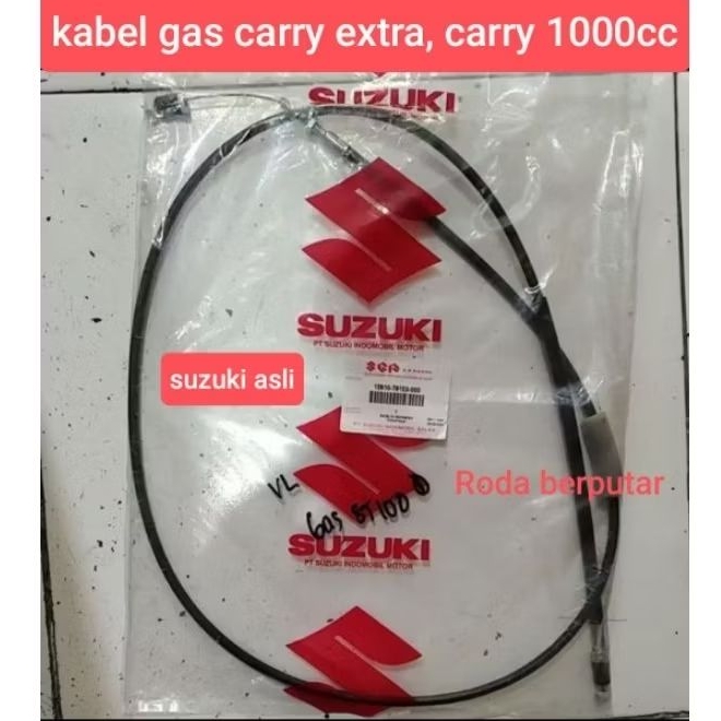kabel gas suzuki carry extra, carry 1000cc suzuki asli