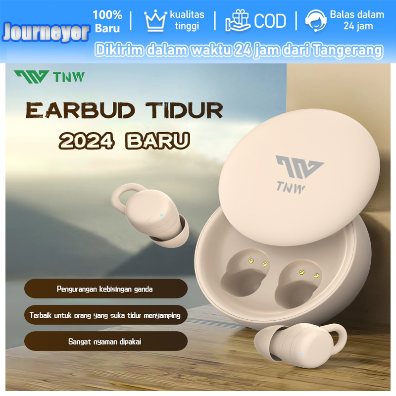 TNW X68 Bluetooth Earphone TWS Wireless Bluetooth Earbuds Sleep Earbuds Mini Earbuds ANC, ENC, Gamin