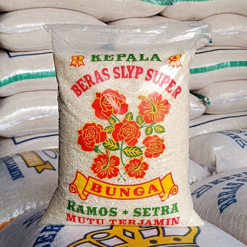 

BERAS RAMOS SETRA CAP BUNGA 5Kg