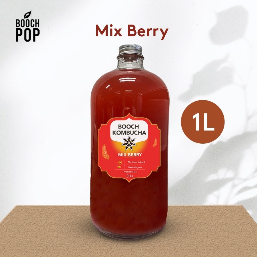 

Teh Kombucha Mix Berry 1 Liter
