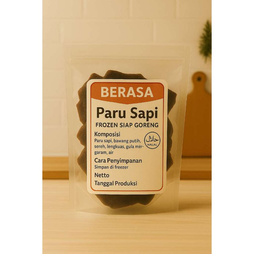 

Paru sapi goreng halal frozen Berasa /paru goreng / paru goreng empuk / lauk siap saji / lauk praktis